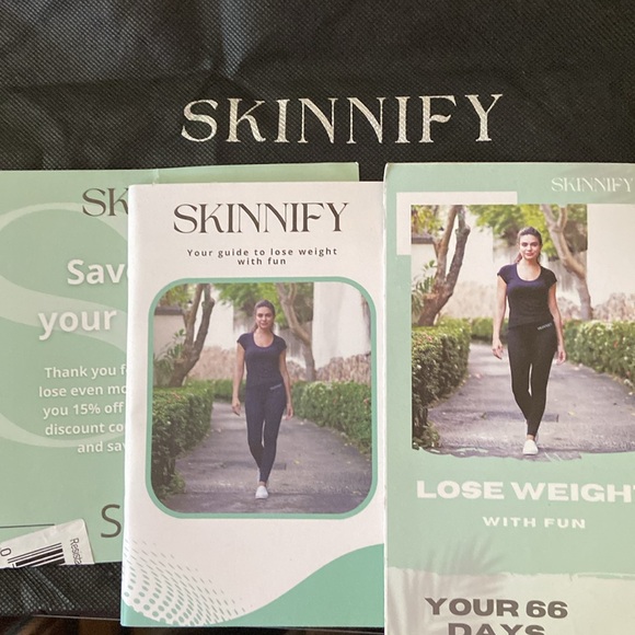 Skinnify Leggings 8 Built in Resistance Bands size Small - Picture 7 of 7